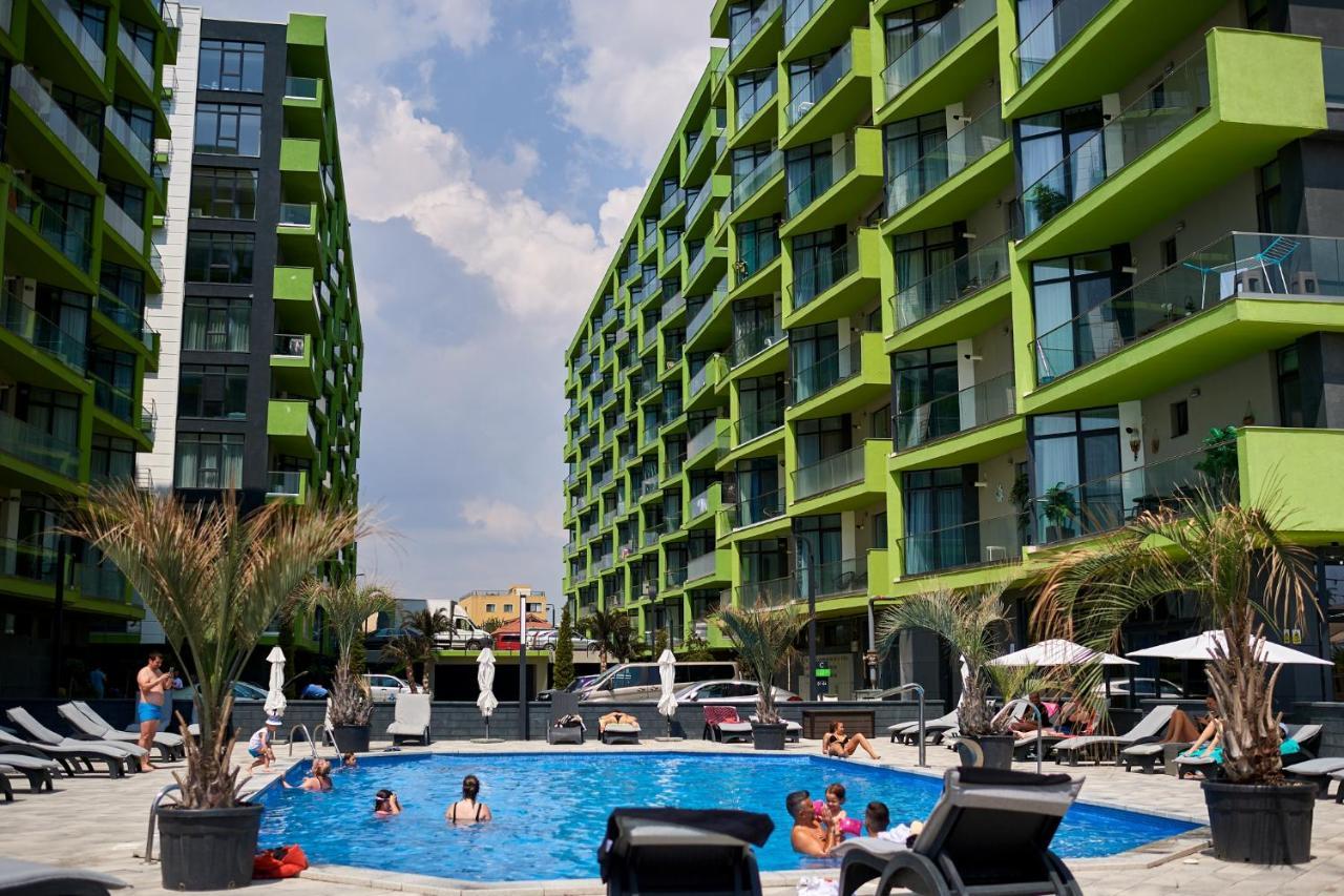Năvodari Nasty 24 Aparthotel Pool & Spa Mamaia Nord מראה חיצוני תמונה